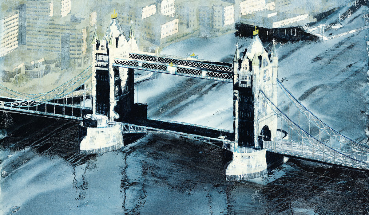 Wallpaper Mural of Tower Bridge London - £50 per sq metre.